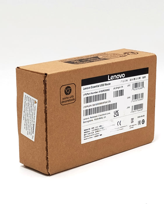 Lenovo Essential USB (Wired) Mouse - 4Y50R20863