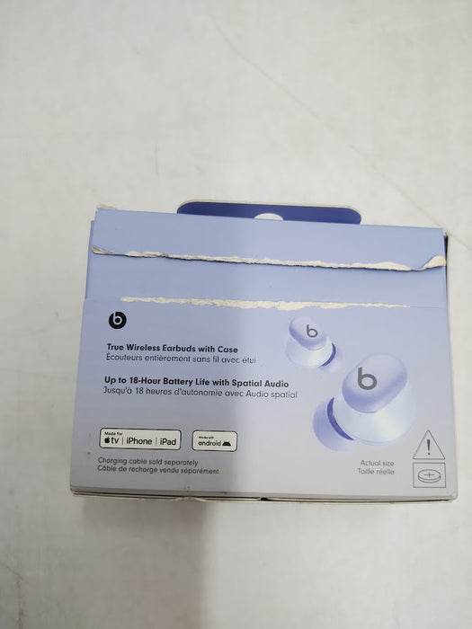 Beats Solo Buds True Wireless Bluetooth Earbuds - Arctic Purple SEE DETAILS