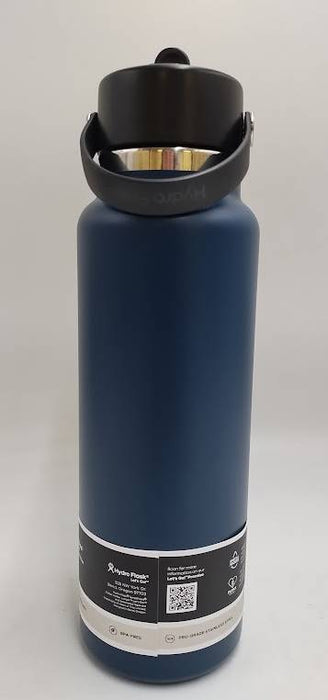 Hydro Flask 40oz Wide Mouth Flex Straw Bottle - Indigo