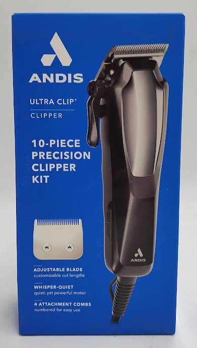 Andis Ultra Clip Adjustable Blade Home Haircut Kit - 10ct