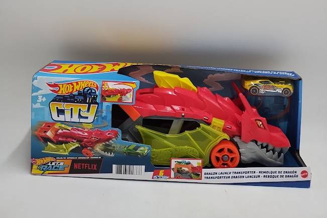 Hot Wheels Dragon Launch Transporter Vehicle SEE DETAILS