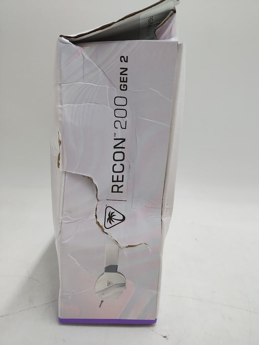 Turtle Beach Recon 200 Gen 2 Wired Gaming Headset - White SEE DETAILS
