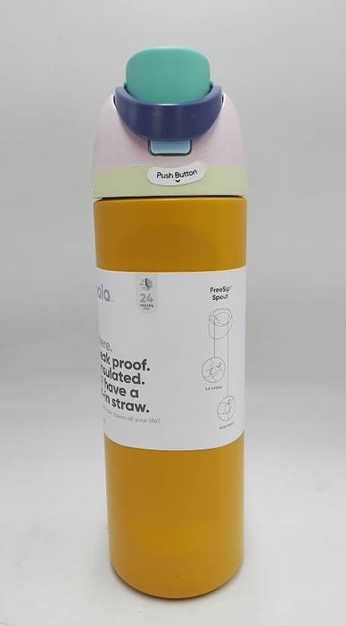 Owala 24oz FreeSip Stainless Steel Water Bottle - Golden Quest READ DESCRIPTION