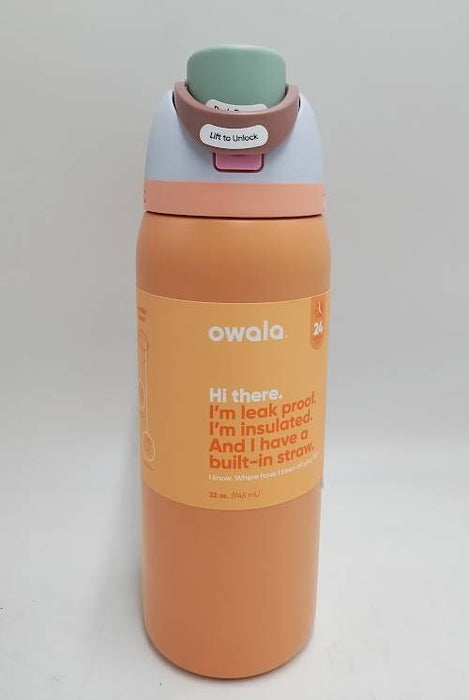 Owala FreeSip 32oz Stainless Steel Water Bottle- Tangy Tango READ DESCRIPTION!!!