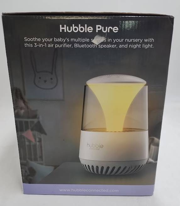 Hubble Connected Pure 3-in-1 Air Purifier.SEE DETAILS.