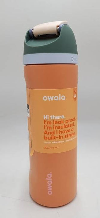 Owala FreeSip 24oz Stainless Steel Water Bottle - Tangy Tango READ DESCRIPTION