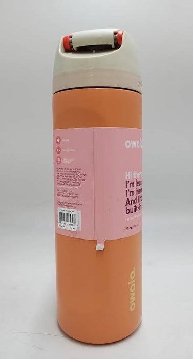 Owala FreeSip 24oz Stainless Steel Water Bottle - Tangy Tango READ DESCRIPTION