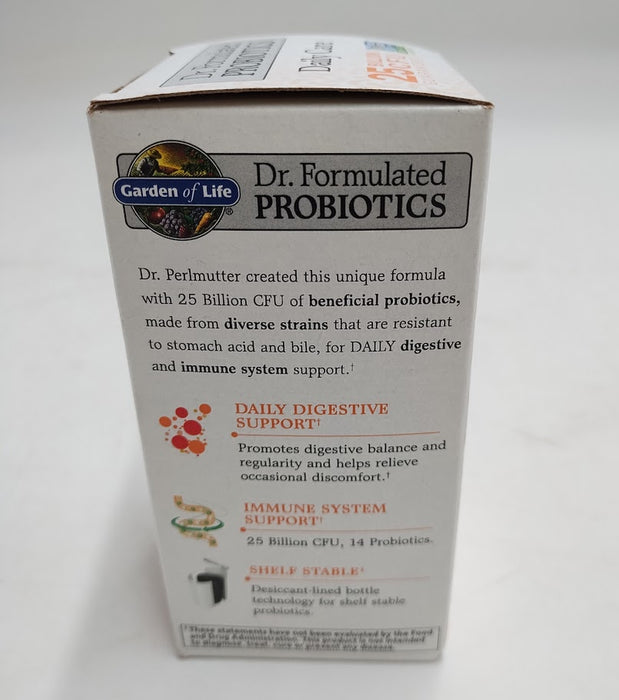 Garden of Life Probiotic Daily Care Capsules - 30ct EXP 08/2026