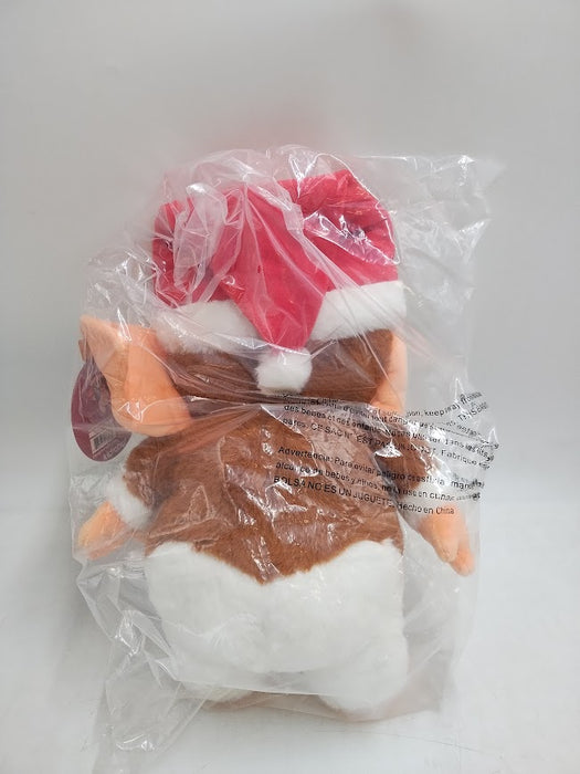 NECA Gremlins 13" stylized Plush Holiday Gizmo with Santa Hat Action Figure