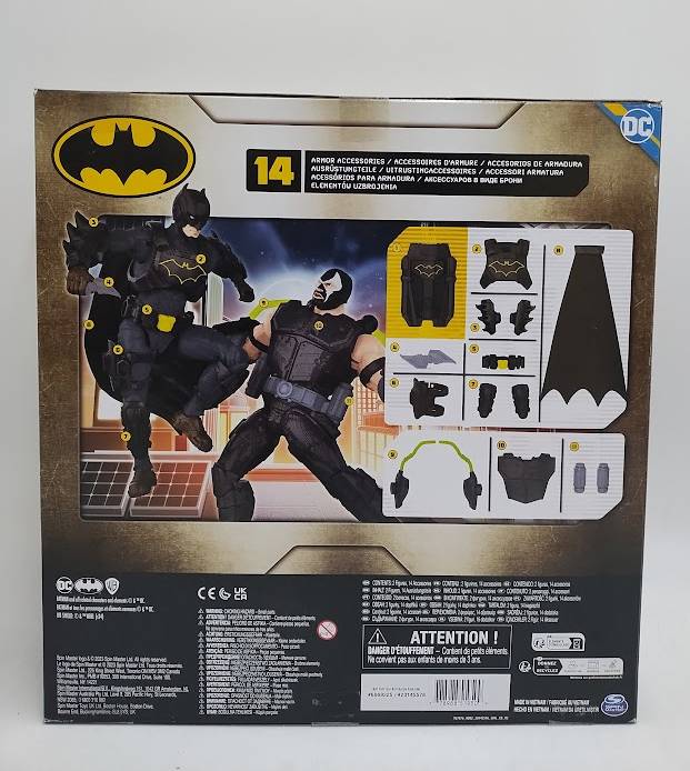DC Comics Batman vs. Bane Action Figure Set - 2pk SEE DETAILS