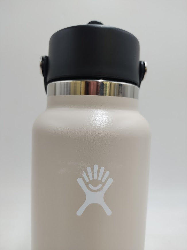 Hydro Flask 32oz Wide Mouth Flex Straw Bottle - Oat READ DESCRIPTION