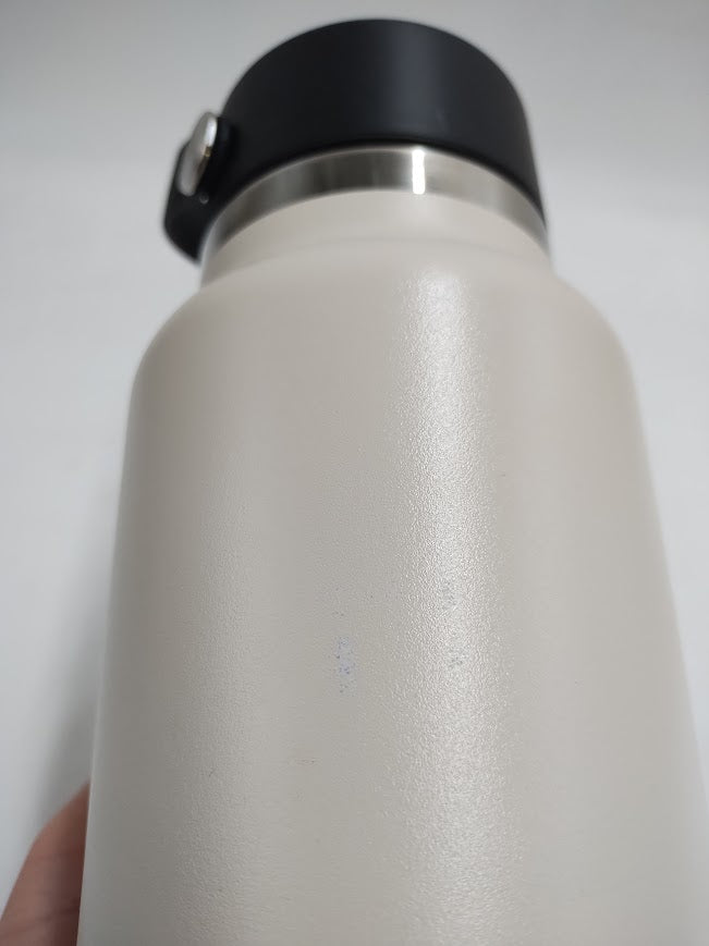 Hydro Flask 32oz Wide Mouth Flex Straw Bottle - Oat READ DESCRIPTION