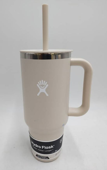 Hydro Flask 40oz All Around Travel Straw Tumbler - Oat SEE DETAILS