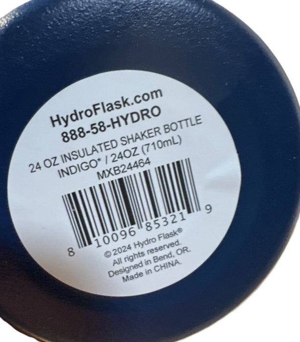 Hydro Flask 24oz Insulated Shaker Bottle - Indigo