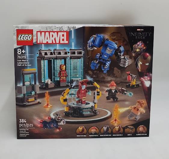 LEGO Marvel Iron Man's Laboratory: Hall of Armor SEE DETAILS