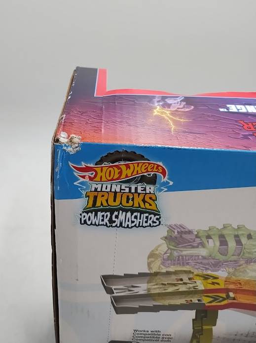 Hot Wheels Monster Trucks Power Smashers Charge & Chase Track SEE DETAILS