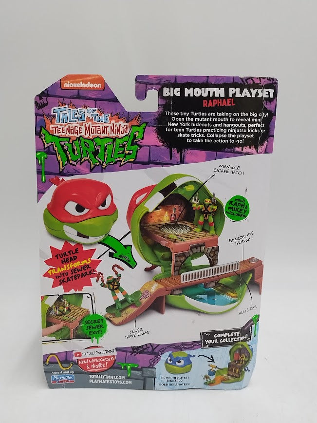 Teenage Mutant Ninja Turtles Big Mouth Playset Raphael SEE DETAILS