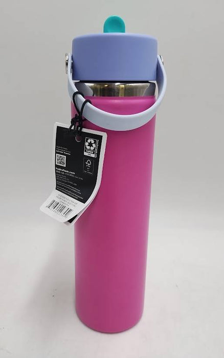 Hydro Flask 24oz Wide Mouth Flex Straw Water Bottle Holiday Punch SEE DETAILS