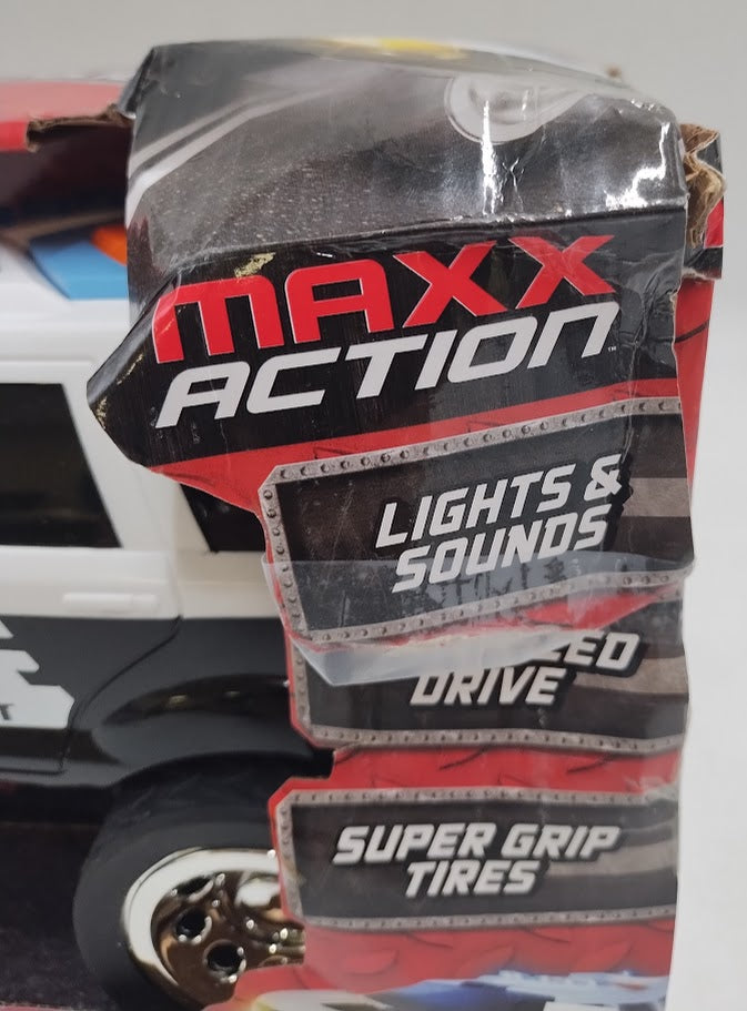 Maxx Action Large Police SUV Lights & Sounds Motorized Vehicle.SEE DETAILS.