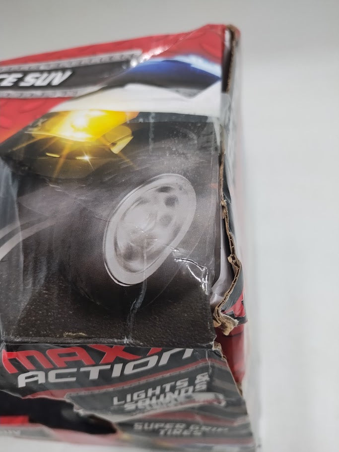 Maxx Action Large Police SUV Lights & Sounds Motorized Vehicle.SEE DETAILS.
