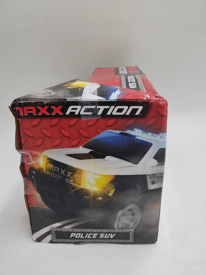 Maxx Action Large Police SUV Lights & Sounds Motorized Vehicle.SEE DETAILS.