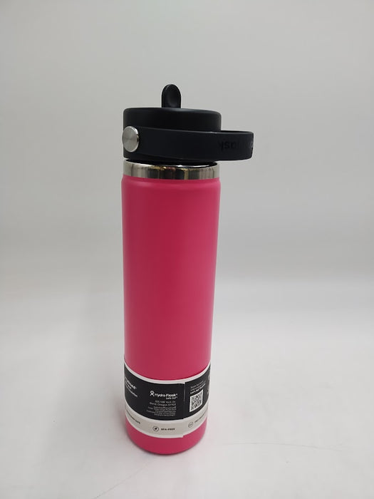 Hydro Flask 24oz Wide Mouth Flex Straw Water Bottle Zinnia READ DESCRIPTION