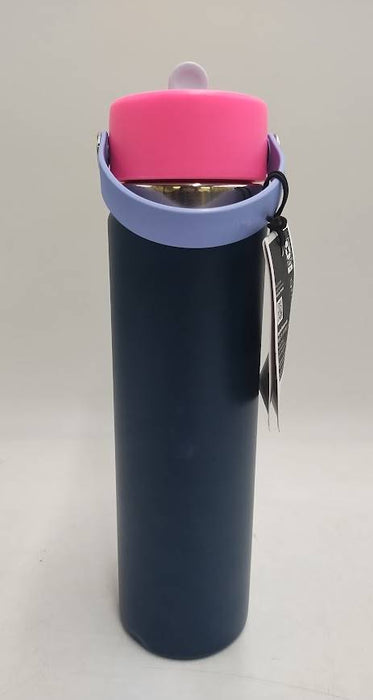 Hydro Flask 24oz Wide Mouth Flex Straw Water Bottle Winter Night SEE DETAILS