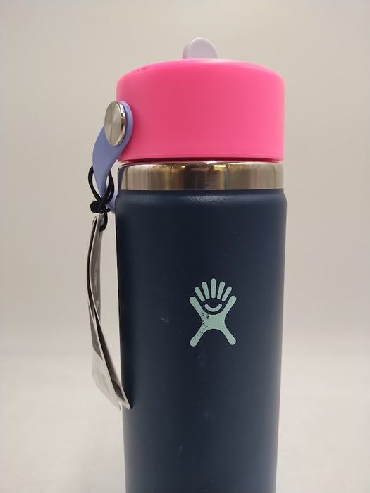 Hydro Flask 24oz Wide Mouth Flex Straw Water Bottle Winter Night SEE DETAILS