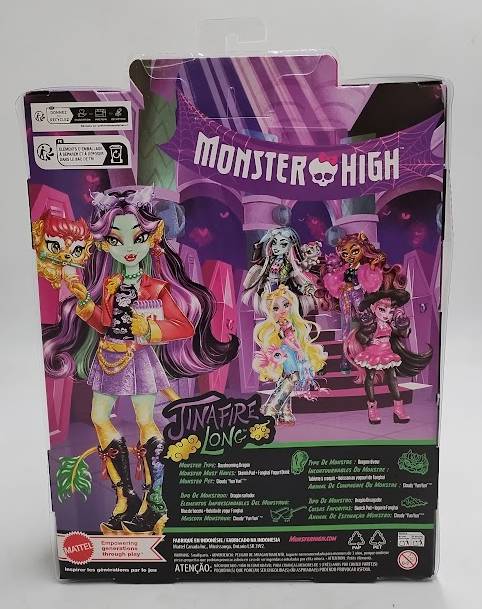 Monster High 12.7" Jinafire Doll SEE DETAILS