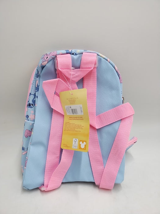 Kids' Stitch & Angel 11" Mini Backpack - Blue