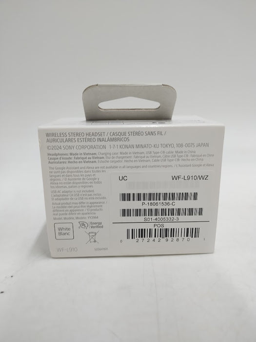 Sony LinkBuds Open True Wireless Bluetooth Earbuds - White