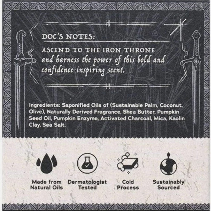 DR. SQUATCH Men's All Natural Bar Soap - Thousand Sword Scrub - 5oz *SEE DEAL!!* *ADD 3 TO YOUR CART & 1 IS FREE!*