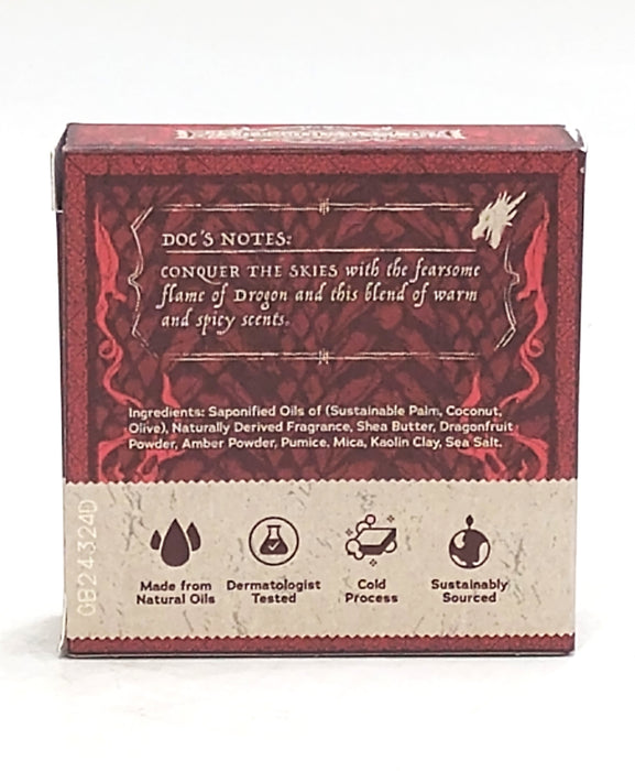 DR. SQUATCH Men's All Natural Bar Soap - Dragon's Blaze - 5oz *ADD 3 TO YOUR CART & 1 IS FREE!*