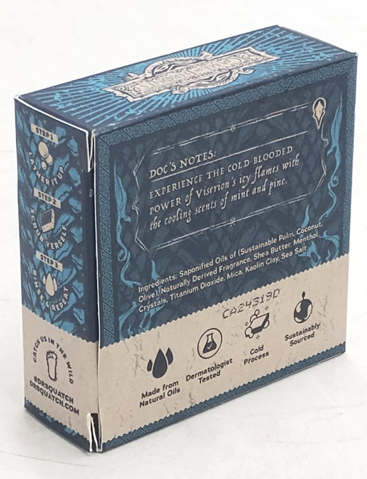 DR. SQUATCH Men's All Natural Bar Soap - Viserion's Freeze - 5oz *ADD 3 TO YOUR CART & 1 IS FREE!*