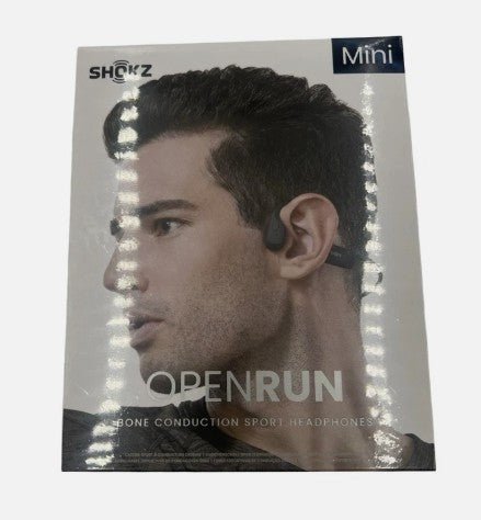 Shokz OpenRun Mini Bluetooth Wireless Headphones - Black (S803-MN-BK-US)