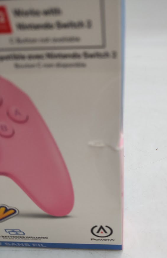 PowerA Core Wireless Controller for Nintendo Switch Kirby Mouthful SEE DETAILS