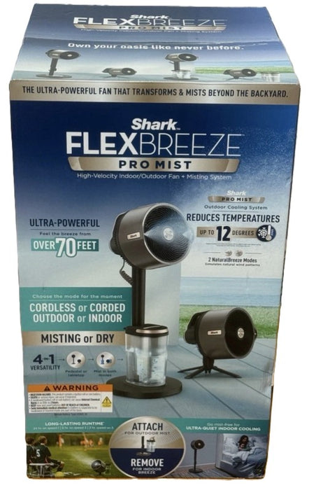 Shark FlexBreeze Mist Pro Portable Fan (LOCAL PICKUP ONLY)