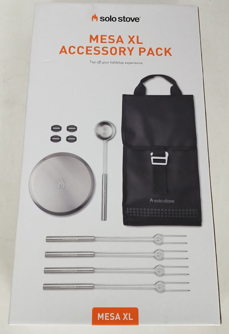 Solo Stove 10 pc Mesa XL Tabletop Firepit Tool Kit Stainless Steel Finish