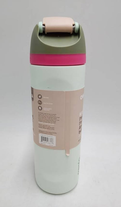 Owala FreeSip 24oz Stainless Steel Water Bottle - Light Green SEE DETAILS