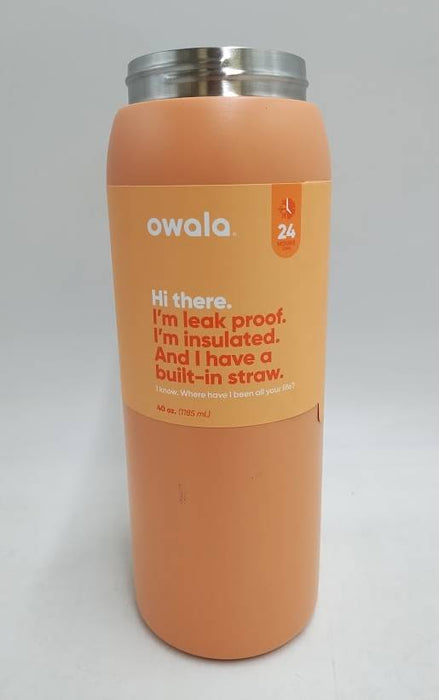 Owala 40oz FreeSip Stainless Steel Water Bottle - Tangy Tango SEE DETAILS