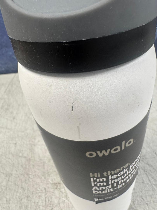 Owala Free Sip 32oz Stainless Steel Water Bottle - Sleek READ DESCRIPTION!!!