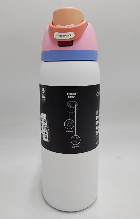 Owala Free Sip 32oz Stainless Steel Water Bottle - Sleek READ DESCRIPTION!!!