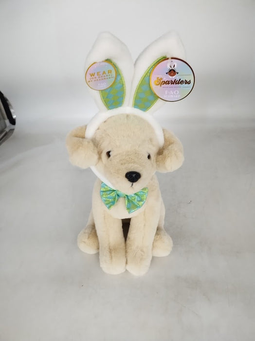 FAO Schwarz 12" Cheers 4 Ears Labrador Plush