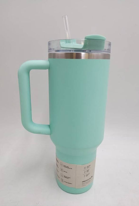 Stanley 40 oz Stainless Steel H2.0 Flowstate Quencher Tumbler Mint Julep