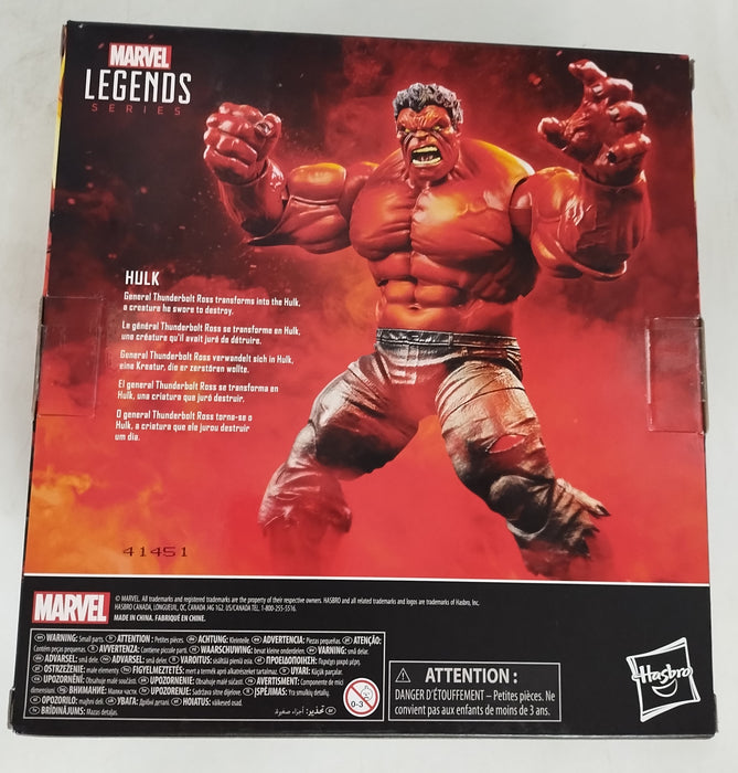 Avengers Legends Red Hulk Action Figure