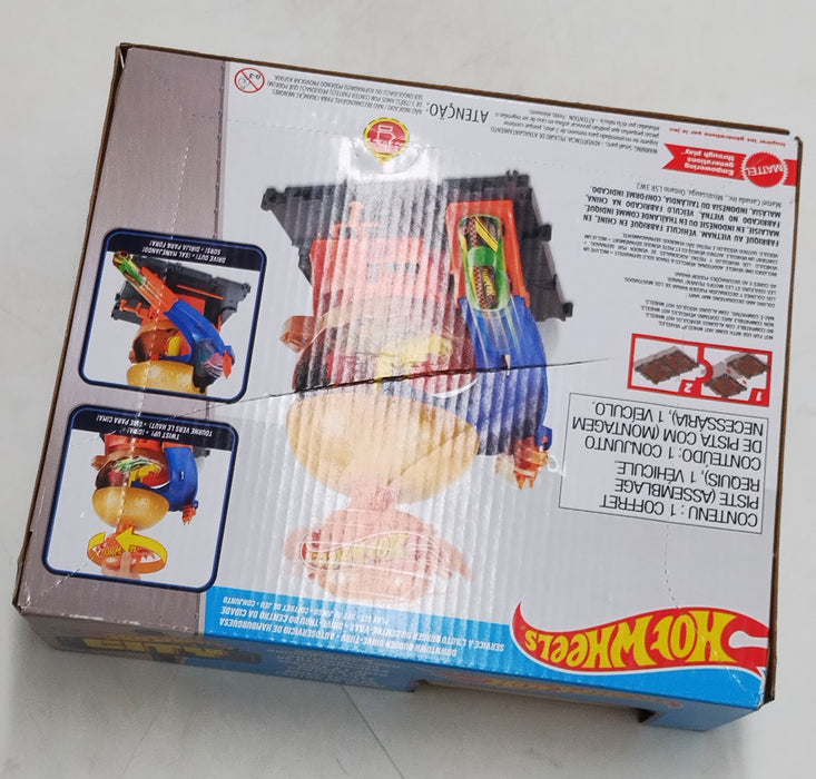 Hot Wheels City Downtown Burger Drive-Thru Playset *SEE DETAILS*