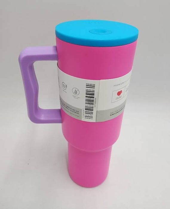 Simple Modern Trek 40oz 80's Mix Lidded Tumbler Neon Pink SEE DETAILS