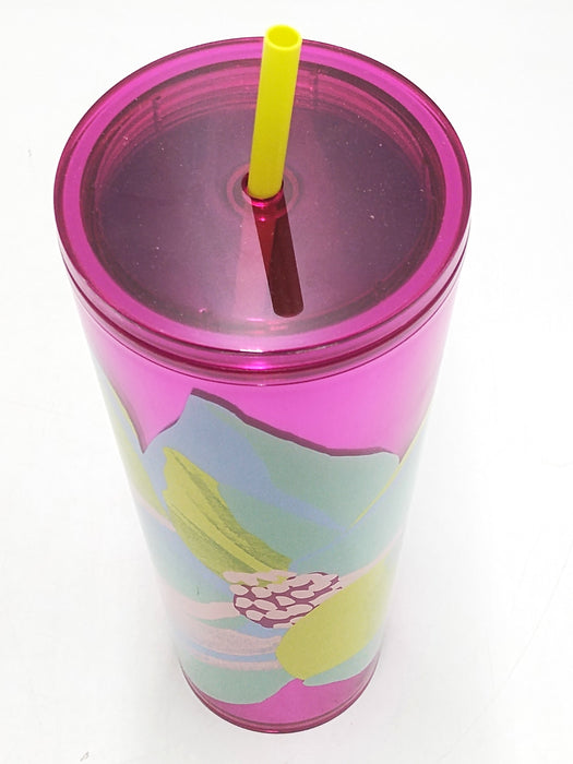 Starbucks Spring 2024 Metallic Magnolias Cold Cup Tumbler 24 oz