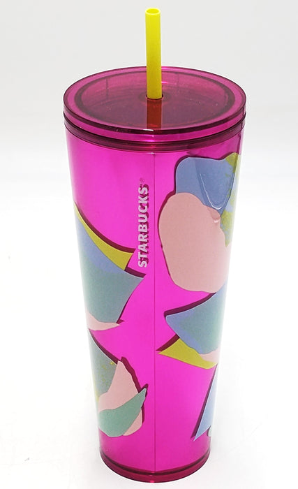 Starbucks Spring 2024 Metallic Magnolias Cold Cup Tumbler 24 oz