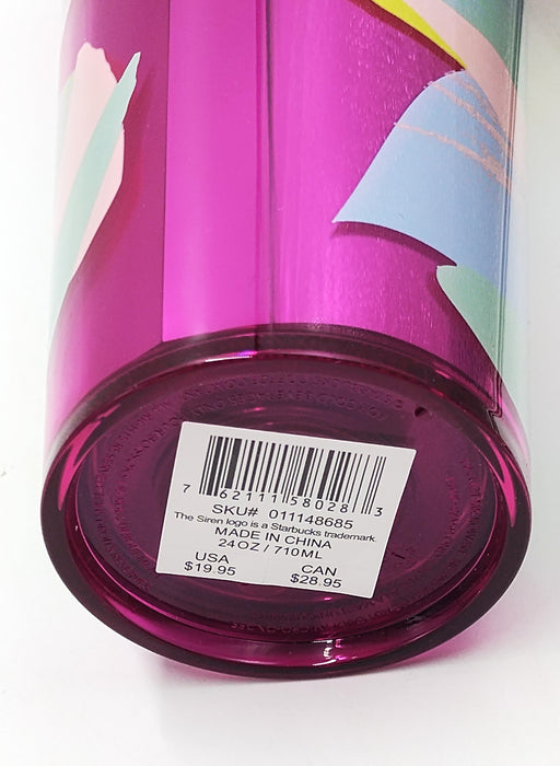 Starbucks Spring 2024 Metallic Magnolias Cold Cup Tumbler 24 oz